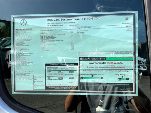 New 2025 Mercedes-Benz Sprinter 2500 image 12