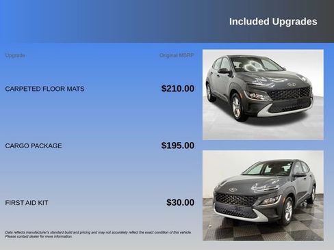 Certified 2023 Hyundai Kona SE w/ Cargo Package image 7