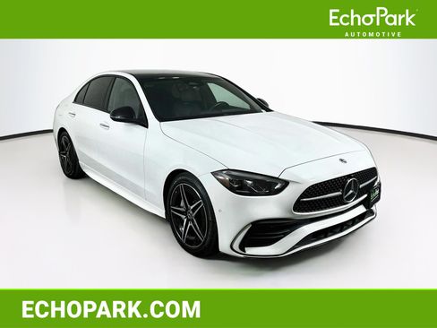 Used 2023 Mercedes-Benz C 300 4MATIC Sedan w/ AMG Line w/ Night Package image 1