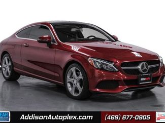 Used 2017 Mercedes-Benz C 300 4MATIC Coupe w/ Surround View Package image 1