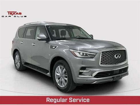 Used 2019 INFINITI QX80 Luxe w/ Proassist Package AWD/4WD image 1