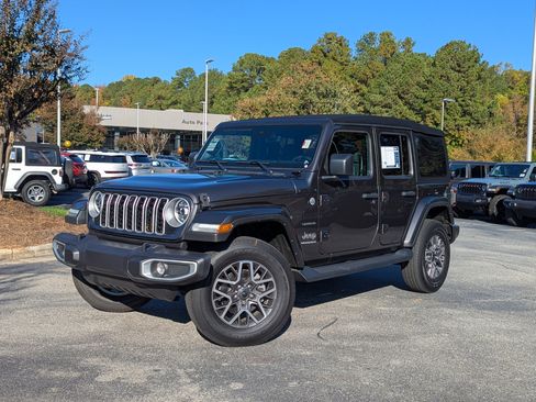 Used 2024 Jeep Wrangler Sahara w/ Technology Group image 1