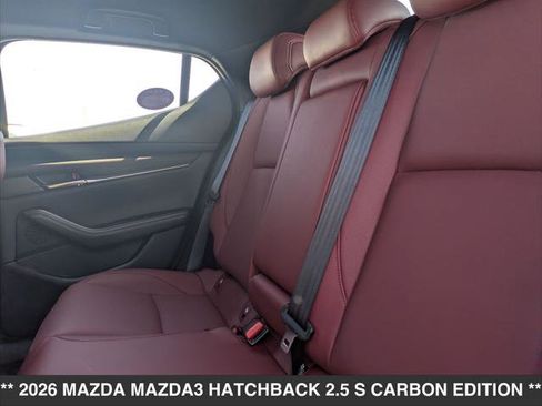 New 2026 MAZDA MAZDA3 Carbon AWD/4WD image 12