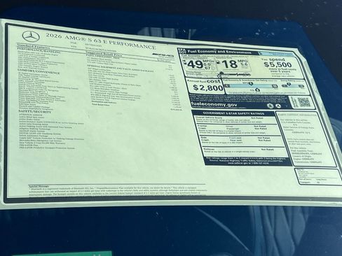 Certified 2026 Mercedes-Benz S 63 AMG S image 29