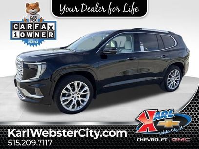 Certified 2025 GMC Acadia Denali w/ Super Cruise Package