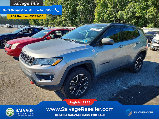 Used 2020 Jeep Compass Trailhawk AWD/4WD image 1