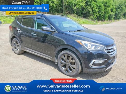 Used 2017 Hyundai Santa Fe Sport w/ 2.0T Ultimate Tech Package 05 AWD/4WD image 5