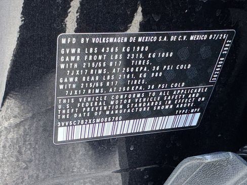 Used 2025 Volkswagen Taos S FWD image 36
