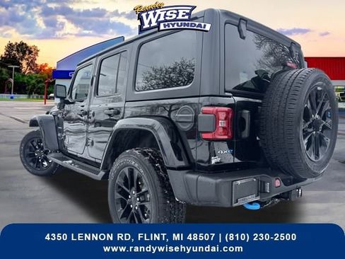 Used 2022 Jeep Wrangler Unlimited Sahara 4xe w/ Cold Weather Group image 6