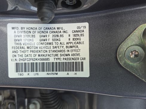 Used 2019 Honda Civic LX image 21