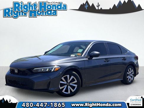 Certified 2025 Honda Civic LX image 1