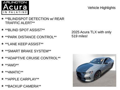 Used 2025 Acura TLX Type S AWD/4WD image 7