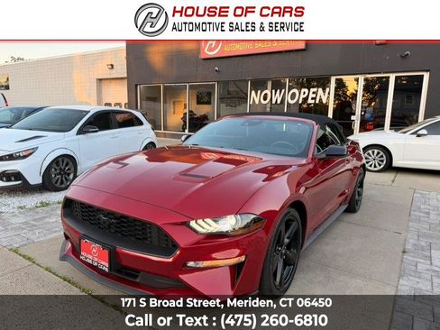 Used 2021 Ford Mustang Premium w/ Black Accent Package RWD image 1