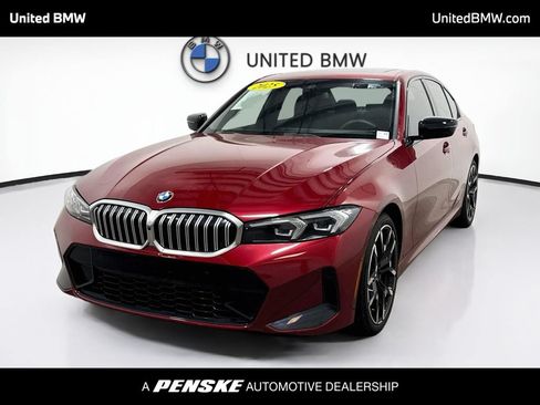 Certified 2025 BMW 330i xDrive Sedan w/ M Sport Package AWD/4WD image 1