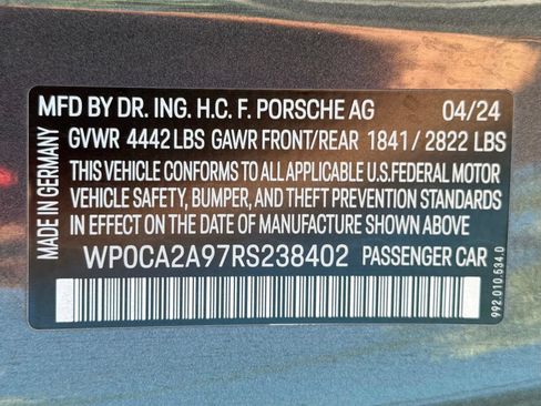 Certified 2024 Porsche 911 Carrera RWD image 38