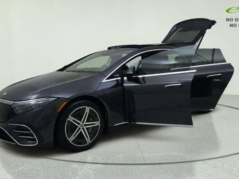Used 2024 Mercedes-Benz EQS 450+ 4MATIC Sedan w/ AMG Line Exterior Package image 11