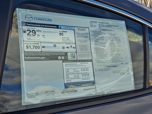 New 2026 MAZDA MAZDA3 Carbon image 17