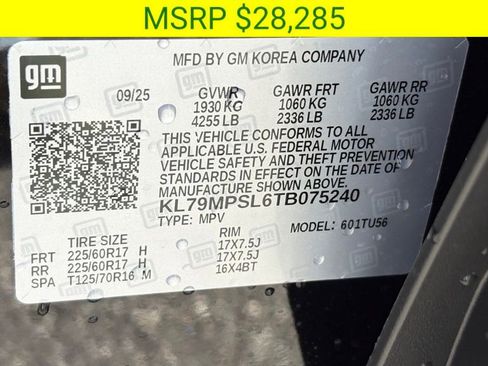 New 2026 Chevrolet TrailBlazer LT w/ LT Cold Weather Package image 41