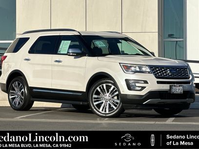 Used 2017 Ford Explorer Platinum