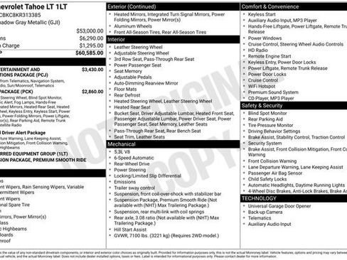 Used 2019 Chevrolet Tahoe LT image 6