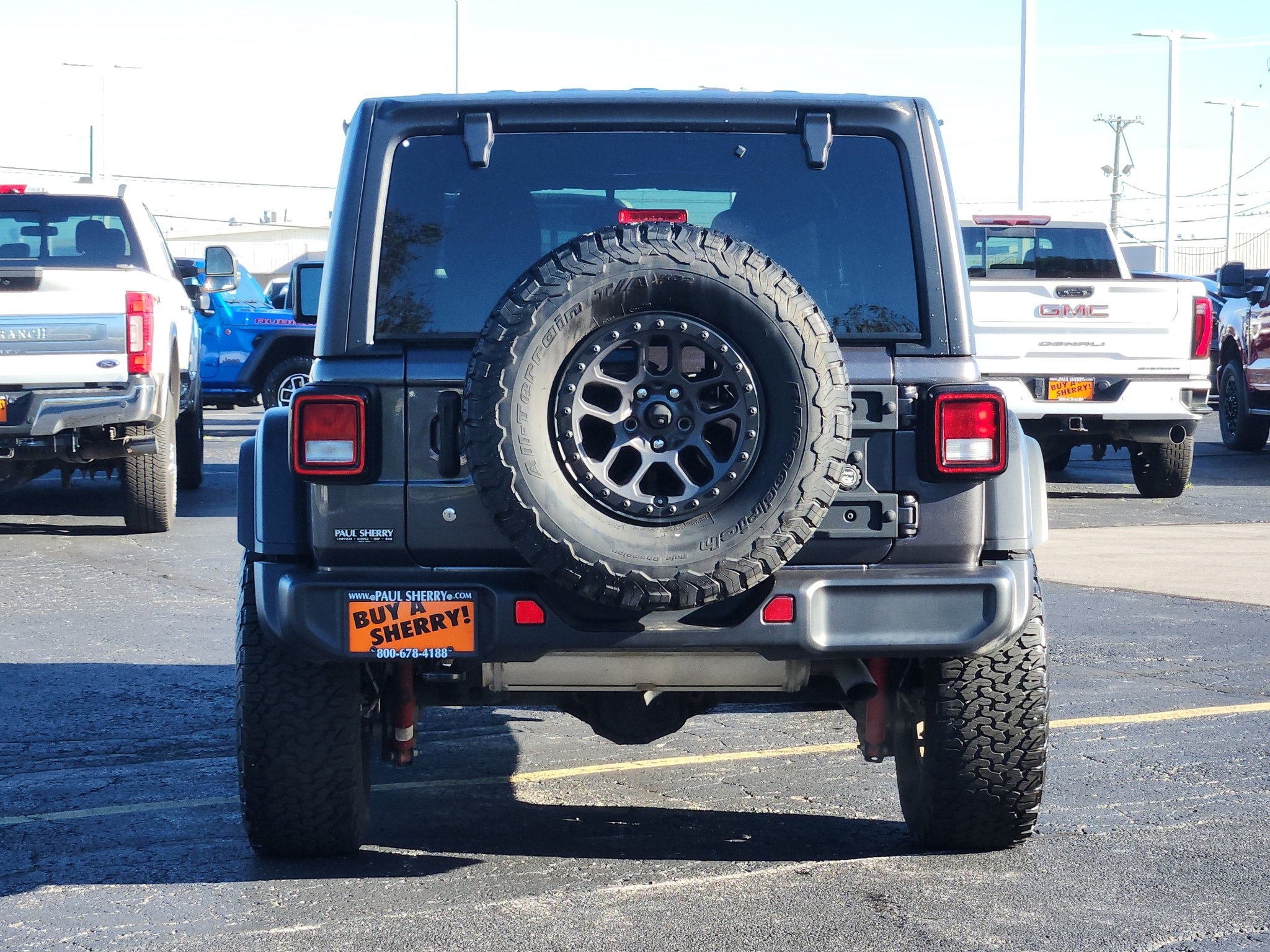 Used 2023 Jeep Wrangler Unlimited Sport w/ Xtreme 35 Tire Package AWD/4WD image 9