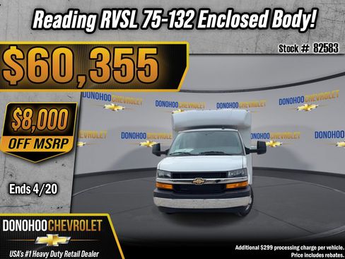 New 2025 Chevrolet Express 3500 w/ Power Convenience Package image 1
