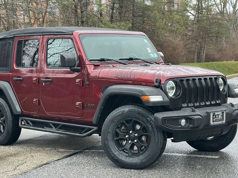 Used 2022 Jeep Wrangler Unlimited Sport image 1
