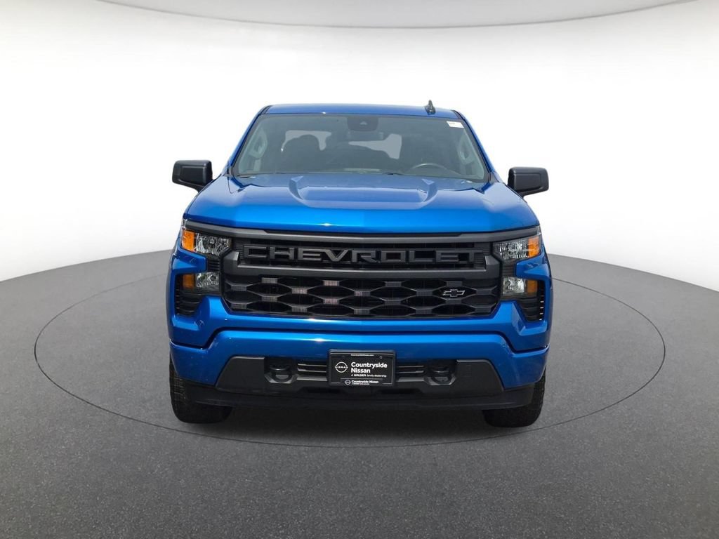 Used 2024 Chevrolet Silverado 1500 Custom w/ Turbomax Blackout Package AWD/4WD image 2