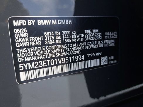 New 2027 BMW X6 M Competition w/ Executive Package AWD/4WD image 23