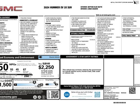 Used 2024 GMC Hummer EV 3X w/ Omega Edition image 6