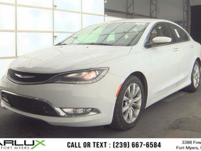 Used 2015 Chrysler 200 C w/ Navigation & Sound Group I
