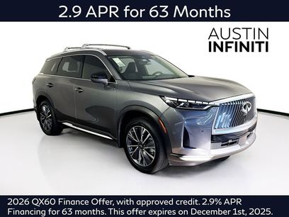 New 2026 INFINITI QX60 Luxe w/ Cargo Package