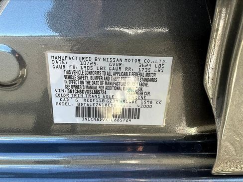 New 2025 Nissan Versa S w/ Trunk Package image 22