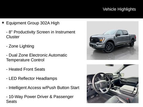 Used 2023 Ford F150 XLT w/ Equipment Group 302A High image 16