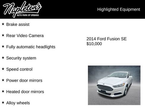 Used 2014 Ford Fusion SE image 7