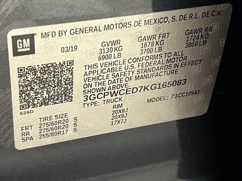 Used 2019 Chevrolet Silverado 1500 LT w/ Texas Edition RWD image 26