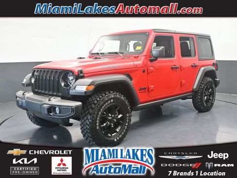 Used 2022 Jeep Wrangler Unlimited Sport image 1
