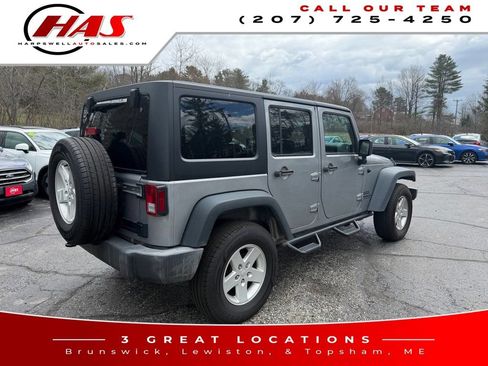 Used 2017 Jeep Wrangler Unlimited Sport w/ Quick Order Package 24S AWD/4WD image 7