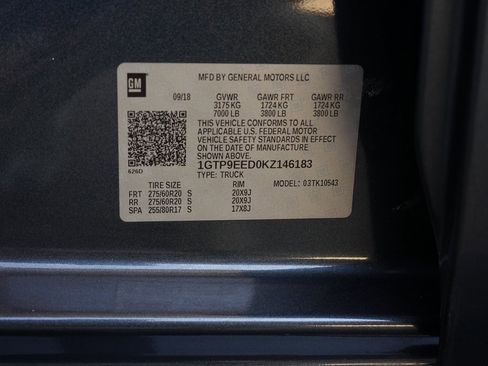 Used 2019 GMC Sierra 1500 AT4 w/ AT4 Premium Package image 33