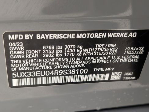 Certified 2024 BMW X5 M60i image 22