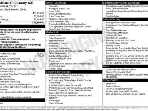 Certified 2023 Cadillac Lyriq 2WD image 32