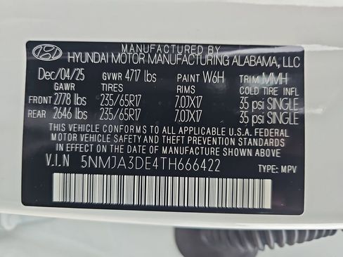 New 2026 Hyundai Tucson SE image 33