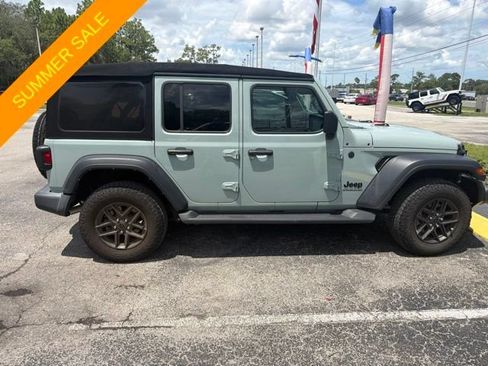 Used 2024 Jeep Wrangler Unlimited Sport AWD/4WD image 1