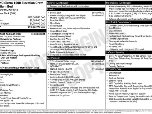 Certified 2021 GMC Sierra 1500 Elevation w/ X31 Off-Road Package AWD/4WD image 11