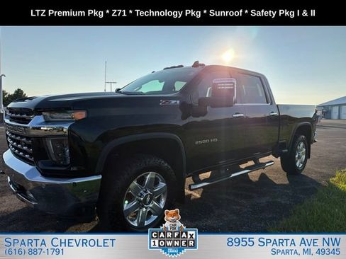 Used 2020 Chevrolet Silverado 2500 LTZ w/ LTZ Premium Package AWD/4WD image 8