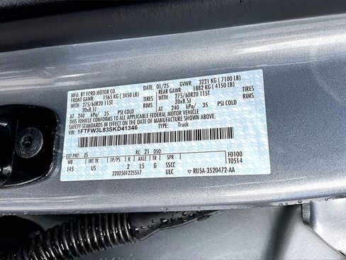 New 2025 Ford F150 XLT w/ Equipment Group 302A MID image 9