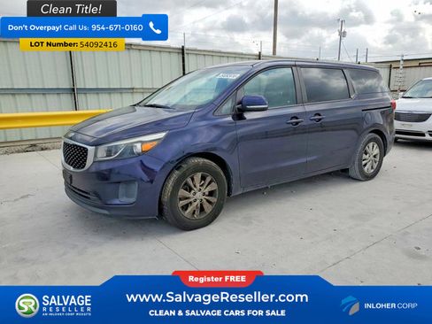 Used 2018 Kia Sedona LX FWD image 1