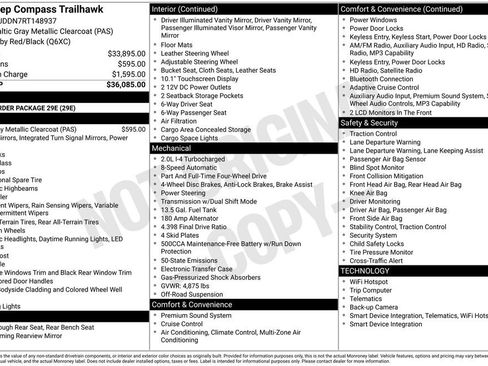 Used 2024 Jeep Compass Trailhawk image 2
