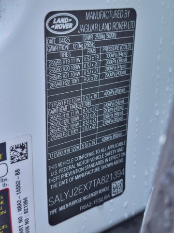 Certified 2026 Land Rover Range Rover Velar S AWD/4WD image 26