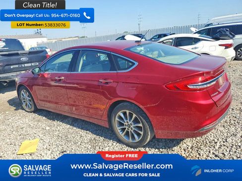 Used 2017 Ford Fusion SE w/ Fusion SE Technology Package FWD image 3